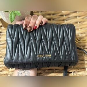 Authentic Miu Miu Wallet Crossbody